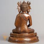 Amitayus Statue | Copper Oxidized