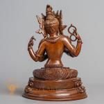 Pragya Paramita Statue | Copper Oxidized