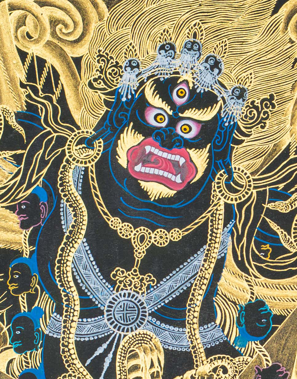 Vajrakilaya Thangka: Piercer of Obstacles and Ignorance
