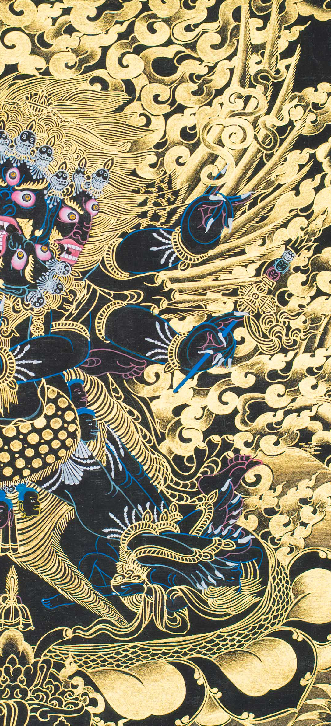 Vajrakilaya Thangka: Piercer of Ignorance and Obstacles