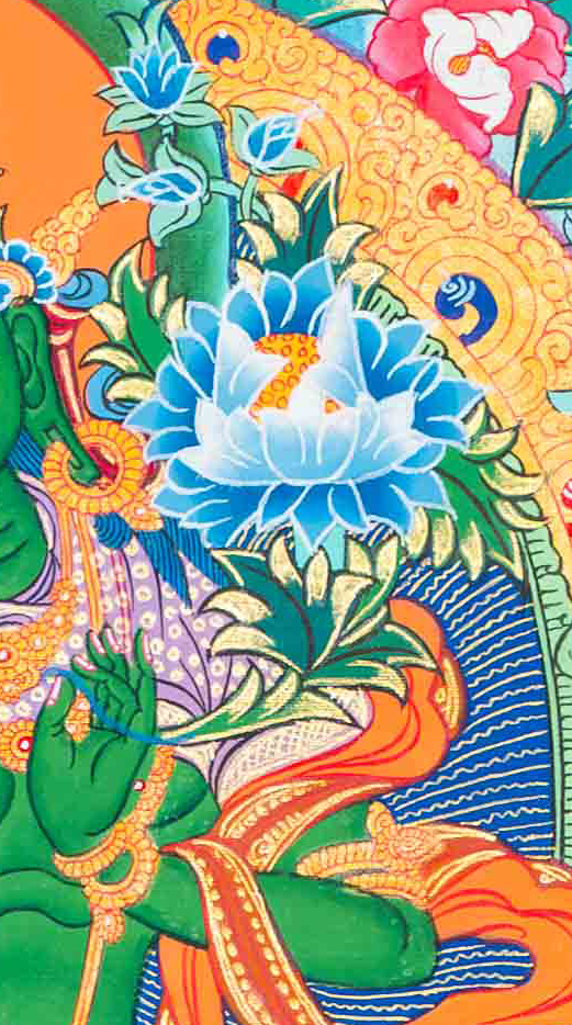 21 Tara Hand-Painted Thangka