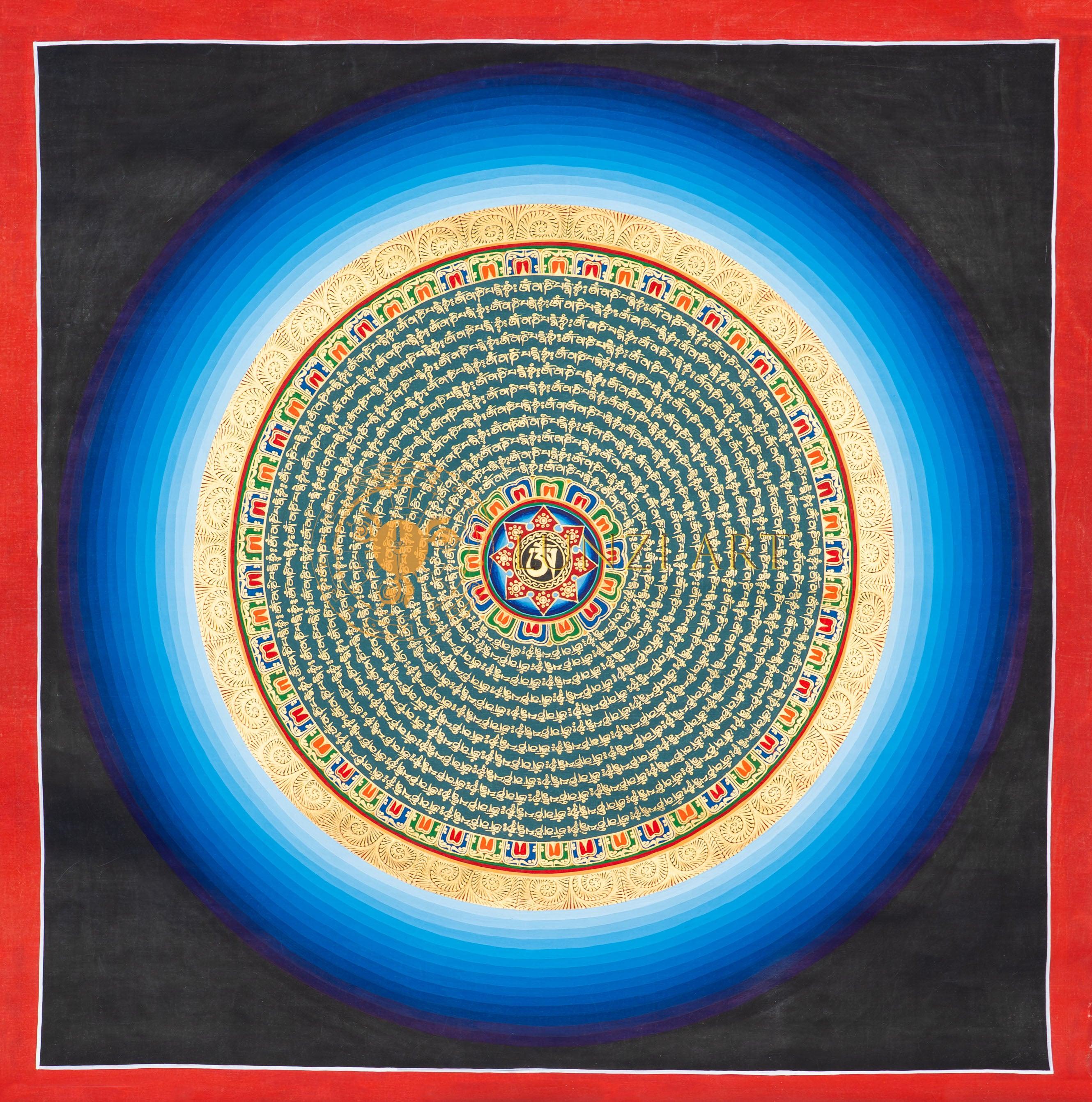 The Om Mantra Mandala