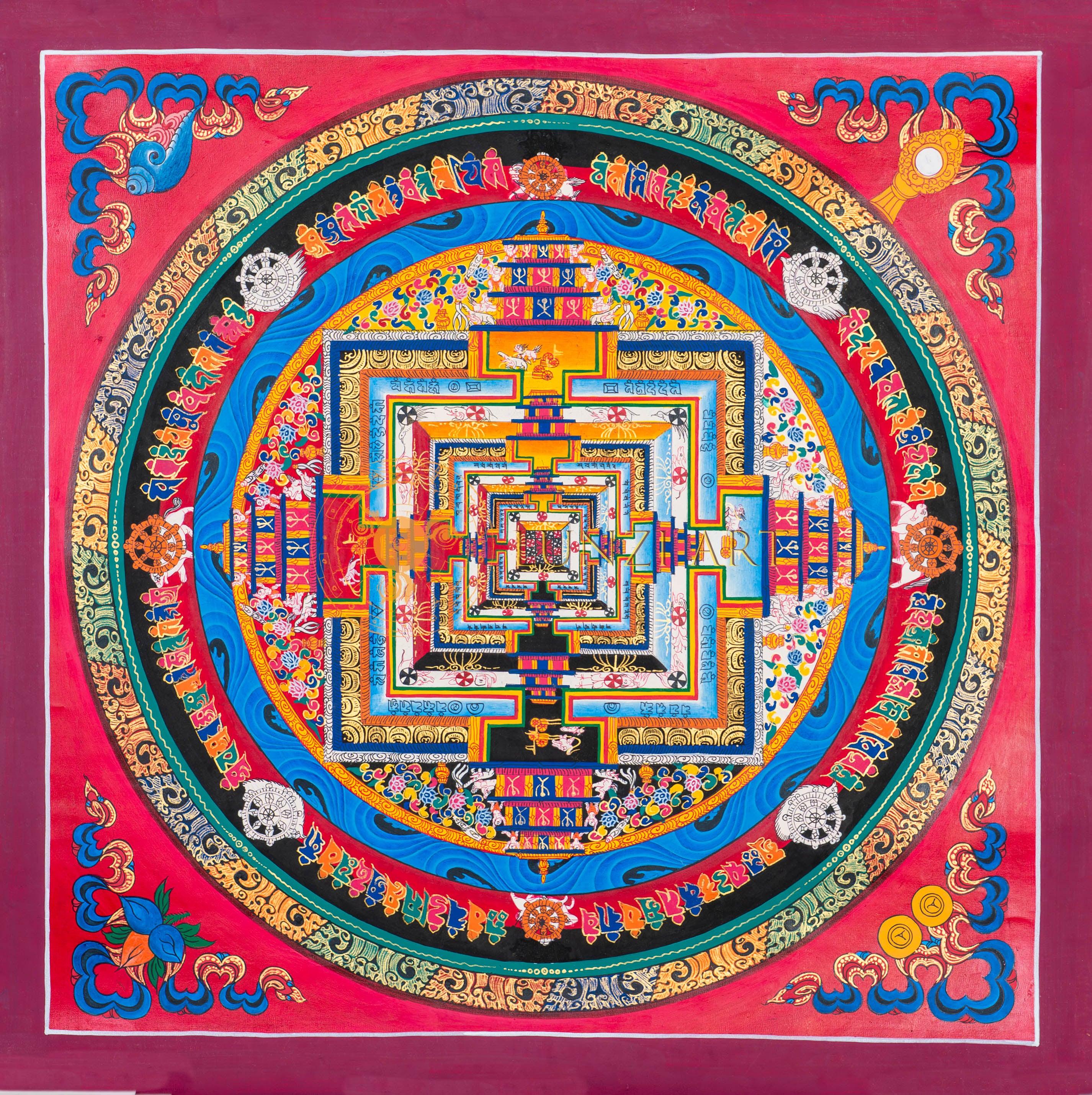 The Sacred Kalachakra Mandala: A Journey to Inner Harmony