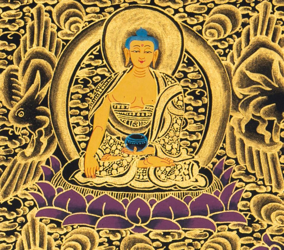 Medicine Buddha Thangka: Scared Healing Art